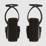 Gucci Women’s platform sandal with crystal Horsebit - Image 5